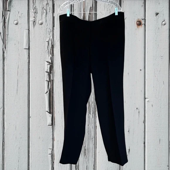 Talbots Signature Woman Lightweight Black Flowy Dress Pants 18W - Picture 12 of 13